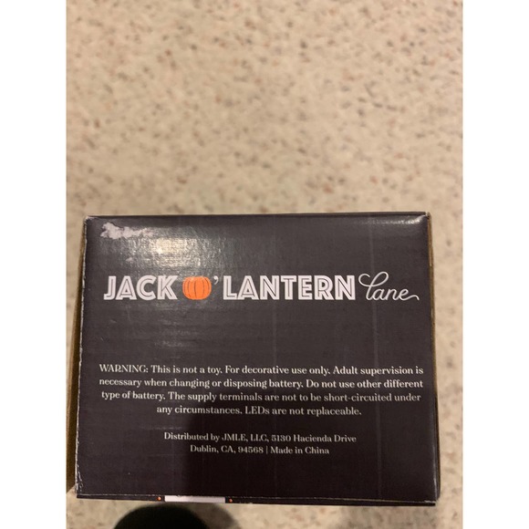 Halloween White ghost pathway jack o lantern lane lights Spooky Decor Outdoor - Picture 8 of 10